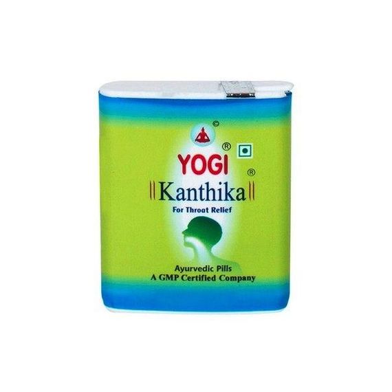 Yogi Kanthika, 140 кап,  при кашле, от боли в горле, просуде