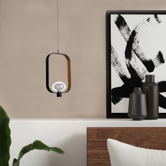 Люстра лофт подвесная LED 8W WW BK/G (BL-811S/1) | Зображення 3