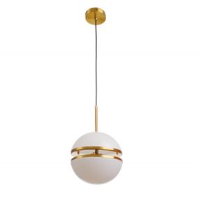 Люстра подвесная в зал LED 24W WW+NW+CW WH G 20 (BR-01 669S/1)