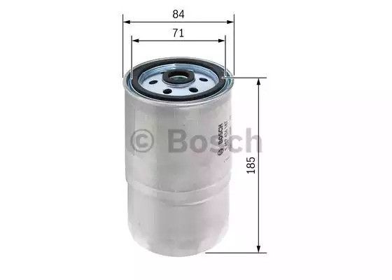Фільтр паливний LAND ROVER, BMW 5, BOSCH (1457434187) | Зображення 4