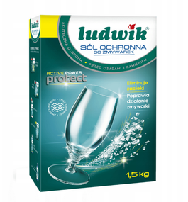 Сіль для посудомийних машин 1,5кг Ludwik