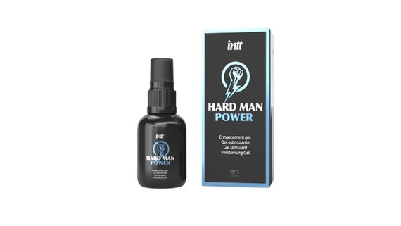 Стимулюючий гель Intt Hard Man Power для чоловіків, 15 мл Sex Aura