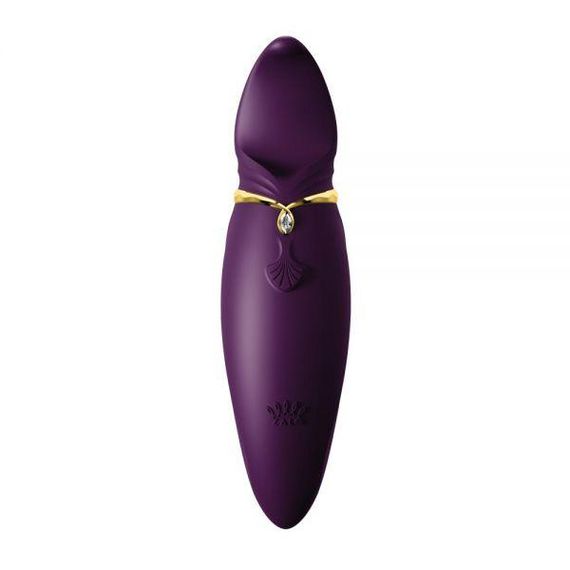 Кліторальний вібромасажер з язичком і вібрацією Zalo Hero, Twilight Purple Sex Aura | Зображення 3