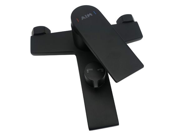 Змішувач для ванни латунь AIM чорний матовий DG08930 (matte black) | Зображення 7