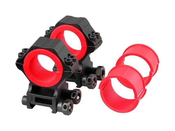 Кольца быстросъемные Discovery Optics 25.4/30/34 мм Кольца к оптике Кольца для оптики Кольца для прицела | Зображення 1