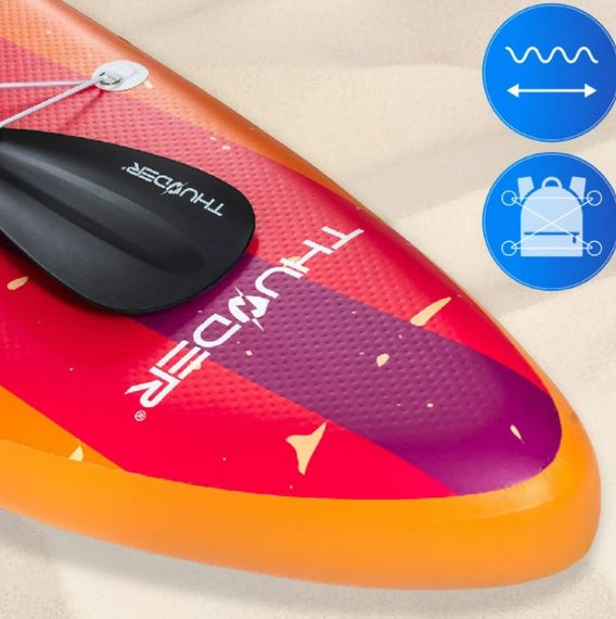 Надувна дошка SUP THUNDER RETRO 320 см з веслом | Зображення 4