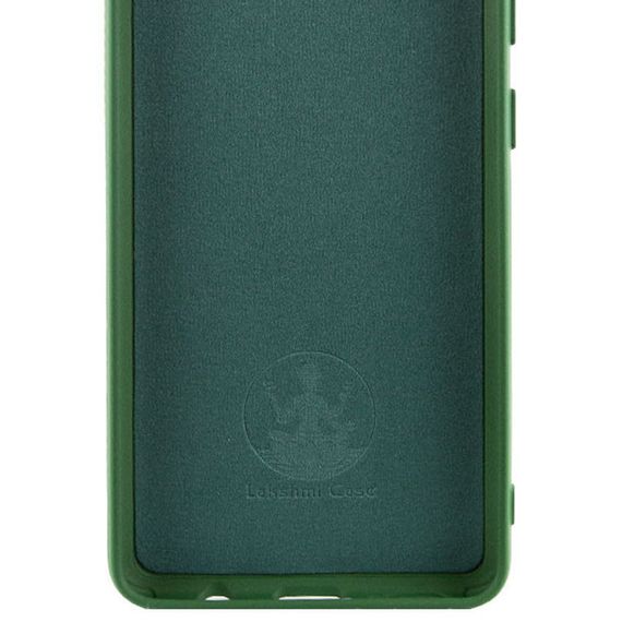 Чохол Silicone Cover Lakshmi Full Camera (A) для Samsung Galaxy A04e Full camera, Зеленый / Dark green | Зображення 1