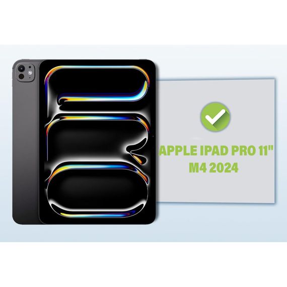 Чохол до планшета BeCover Tri Fold Hard Apple iPad Pro 11" M4 2024 Black (711726) | Зображення 7