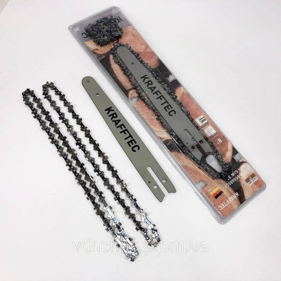 Шина для ланцюгових сучкорізів, Ланцюг для електропил, Комплект шини ланцюг, Шина ланцюгова LV-55 | Зображення 3