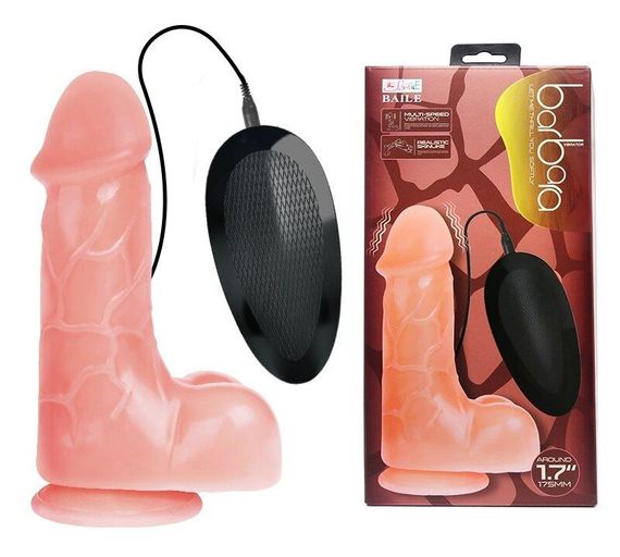 Фалоімітатор з вібрацією LYBAILE-BARBARA, BW-008072ZSY Sex Aura | Зображення 1