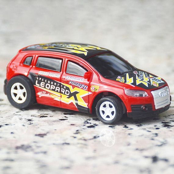 Дрифт-машинка на радиоуправлении Mini RC 666 2.4G Orange / Red Red | Зображення 3