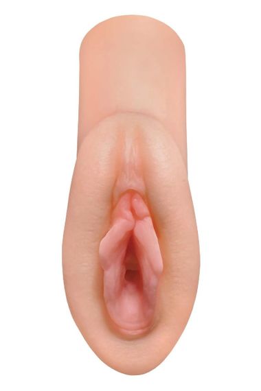Мастурбатор Pipedream PDX Plus Perfect Pussy Dream Stroker бежевый, 14.8 см Sex Aura | Зображення 1