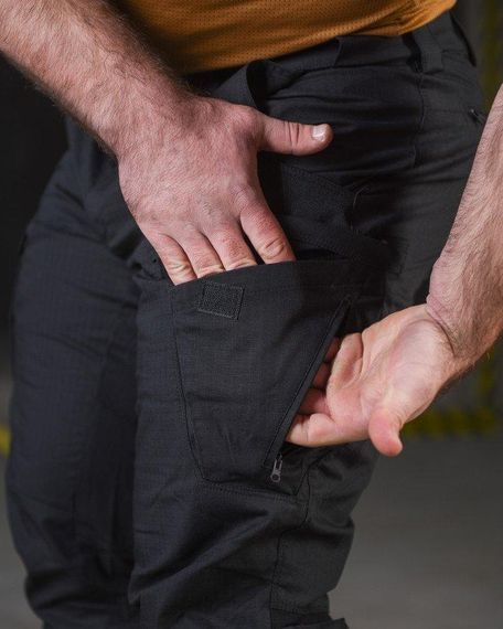 Тактичні штани HUNTER black ВТ4998 | Зображення 4