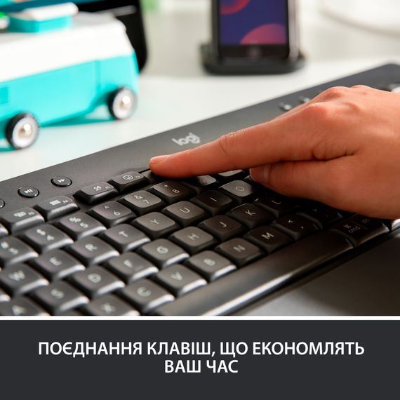 Клавіатура Logitech Signature K650, UA, Graphite (920-010945) | Зображення 2