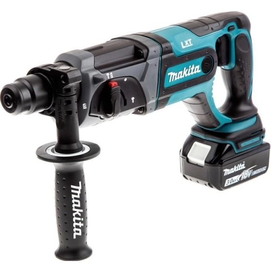 Перфоратор аккумуляторный Makita DHR241RFJ (LXT, 1.9 Дж, SDS-PLUS) | Зображення 3