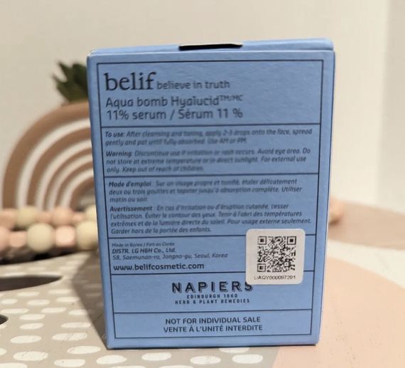 Сироватка для обличчя BELIF AQUA BOMB HYDRATING HYALUCID™ 11% SERUM, 5 ml | Зображення 1