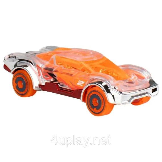 Hot Wheels X-Raycers Хот Вилс Прозрачные гонщики Подарочный набор из 5-ти машинок | Зображення 5
