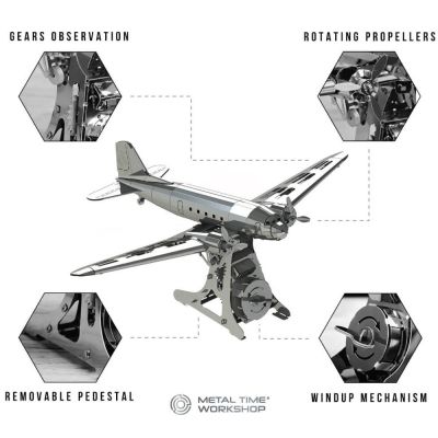 Конструктор Metal Time коллекционная модель Remarkable Douglas (MT057) | Зображення 2