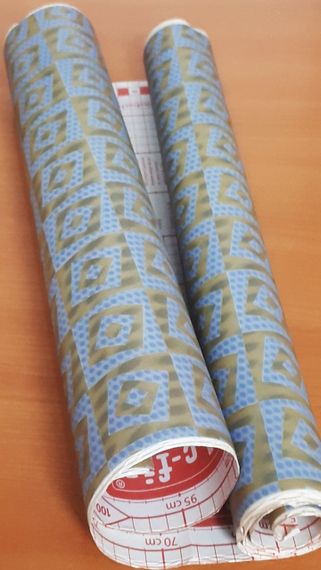 Пленка самоклеющаяся (самоклейка)  d-c-fix 353-0006 рулон 0,45х1,5 м  декоративная 3D призмы | Зображення 2