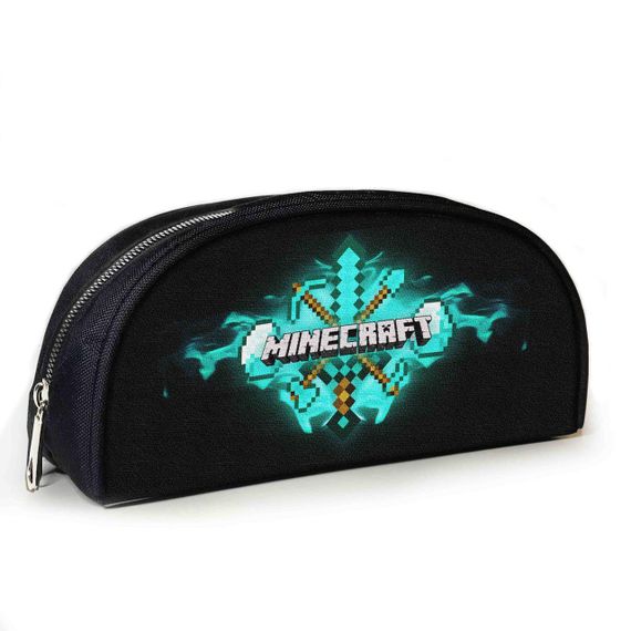Пенал школьный Minecraft Меч 23х10х8 см с принтом для мальчика (02800)