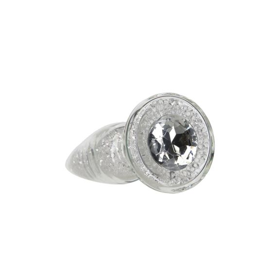Скляна анальна пробка Pillow Talk Fancy Luxurious Glass Anal Plug, ⌀3,1см, віброкуля в подарунок | Зображення 1