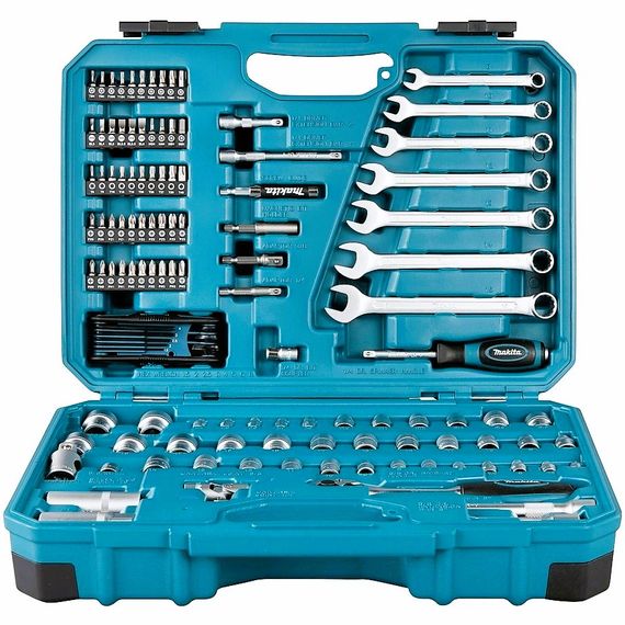 Набір інструментів (120 предметів) Makita E-06616