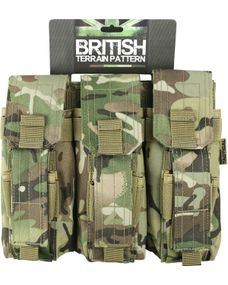 Підсумок для АК і пістолетного магазину KOMBAT UK Triple Mag Pouch with Pistol Mag