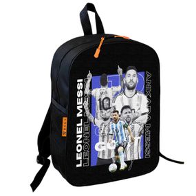 Рюкзак школьный детский спортивный Лионель Месси  36х27 см для мальчика (01122)