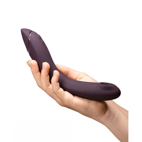 Вібратор для точки G c вакуумною стимуляцією Womanizer OG Aubergine Sex Aura | Зображення 8