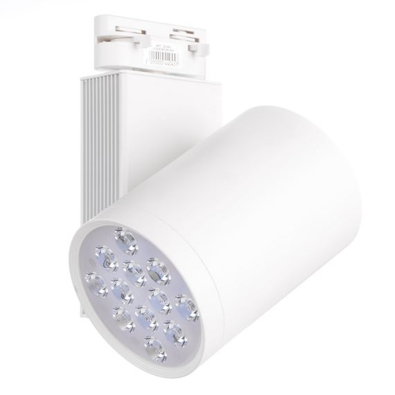 Светильник трековый поворотный LED 408/12W CW WH