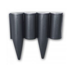 Палісад садовий Bradas PALGARDEN 2,5 м графіт OBP1202-002GY