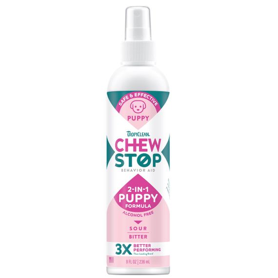 Спрей від погризів для цуценят TropiClean Chew Stop, 236 мл