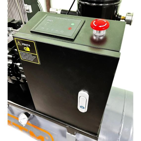 Компрессор высокого давления винтовой GTM DLG3V 230 (100 л, 350 л/мин, 3.0 кВт, 220-240 В) | Зображення 5