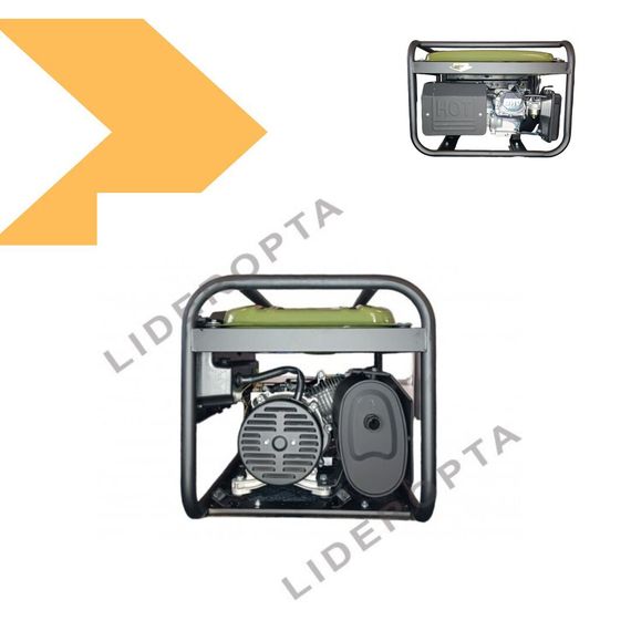 Генератор бензиновий Europower EP3900DX 3,2-3,5 KVA ручний пуск на ніжках (47330-EP3900_6963) | Зображення 4