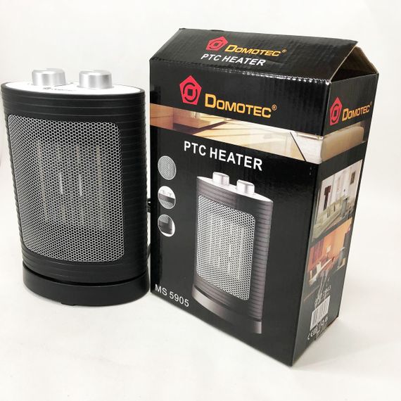 Дуйка DOMOTEC MS-5905 Ceramic 1500 Вт, тепловентилятор, обогреватель электрический, дуйчик обогреватель | Зображення 8