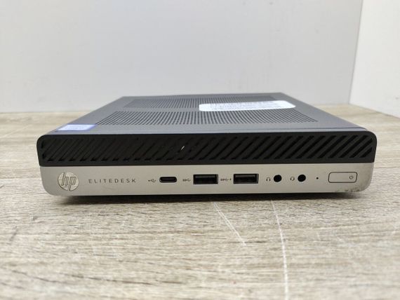 Неттоп HP EliteDesk 800 G5 Desktop Mini USFF / Intel Core i5-9500T (6 ядер по 2.2 - 3.7 GHz) / 16 GB DDR4 / 512 GB SSD M.2 / Intel UHD Graphics 630 / Блок питания б/у | Зображення 1