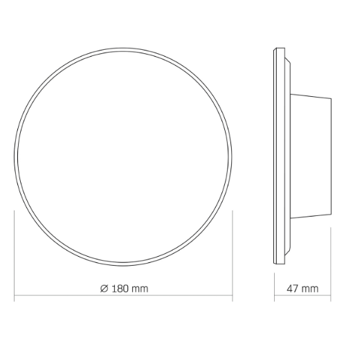 LED Світильник настінний 12W білий VL-WL03-12CW Videx | Зображення 1