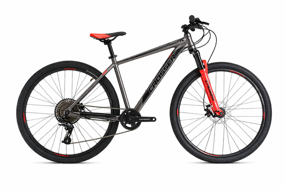 Велосипед Crosser SOLO 29" 1x12 LTWOO + Shimano, гідравлічне гальмо, алюмінієве MTB-найнер Червоний