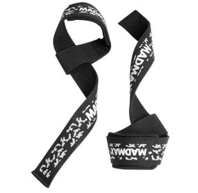 Лямки для тяги MadMax Camo Power Wrist Straps Camo/White (MFA-275-WHT-U)