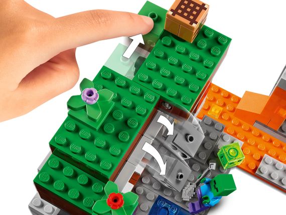Конструктор LEGO Minecraft Закинута шахта (21166) | Зображення 8