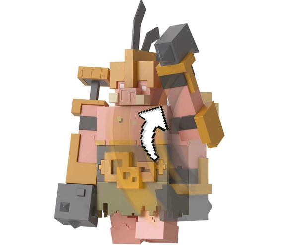 Игровая фигурка Майнкрафт Хранитель Портала 30 см Оригинал Mattel Minecraft Portal Guard | Зображення 4