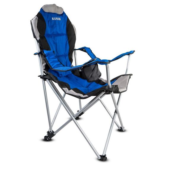 Кресло-шезлонг складное для пикника и рыбалки Ranger (Рейнджер) FC 750-052 Blue (RA 2233) | Зображення 3