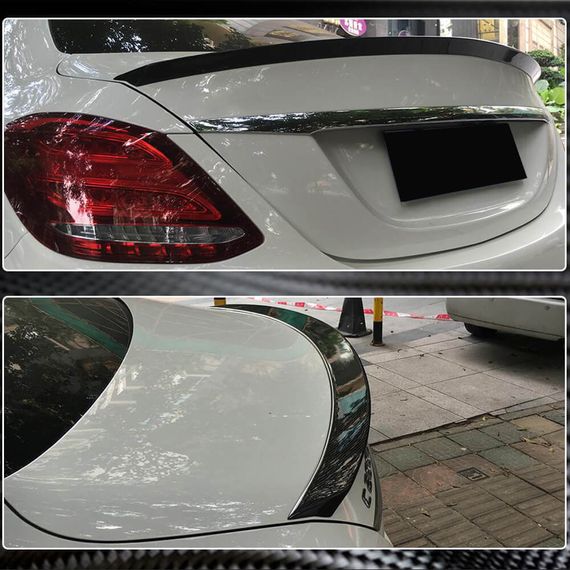 Спойлер V10 (для SD 2015-2019, Карбон) для Mercedes C-сlass W205 | Зображення 3