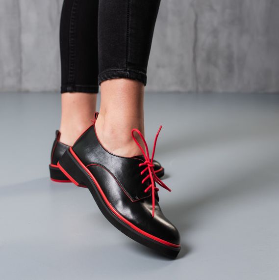 Туфли женские Fashion Linus 3796 38 размер 245 см Черный | Зображення 3