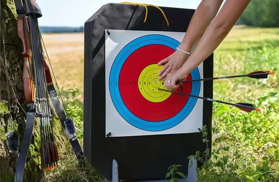 Стрілоуловлювач Yate Junior Polimix R. 80x80x9 см. 40 lbs | Зображення 2