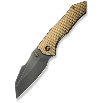 Нож Weknife High-Fin XL, Gold Titanium, Darkwash (WE24010-3) | Зображення 1