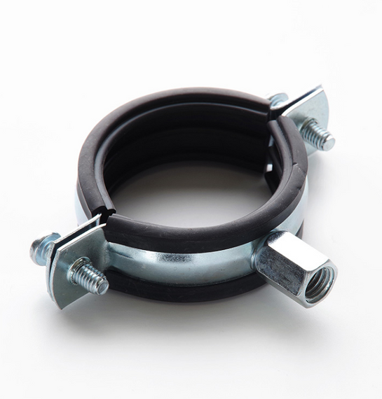 Хомут трубний 39-46мм 1 1/4" з комбінованою гайкою M8/M10 APRO