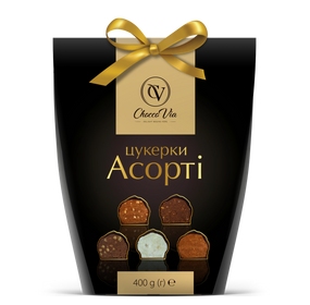 Набір цукерок Асорті Chocco Via художня коробка (213681)