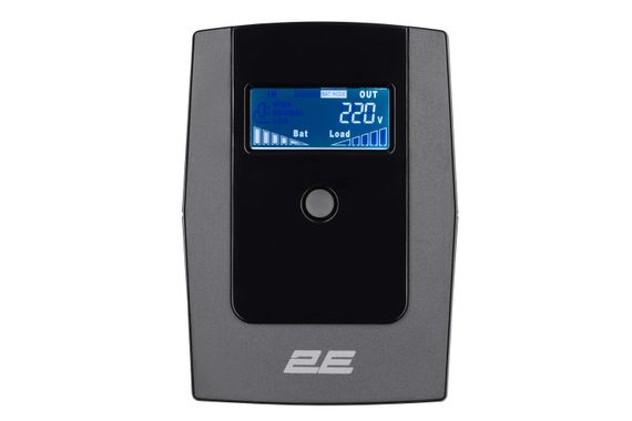 Джерело безперебійного живлення 2E  DD650, 650VA/360W, LCD, USB, 2xSchuko (2E-DD650) | Зображення 1