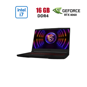 Ігровий ноутбук MSI GF63 Thin 12VF-859NEU / 15.6" (1920x1080) IPS / Intel Core i7-12650H (10 (16) ядер по 3.5 - 4.7 GHz) / 16 GB DDR4 / 512 GB SSD / nVidia GeForce RTX 4060, 8 GB GDDR6, 128-bit / WebCam б/в